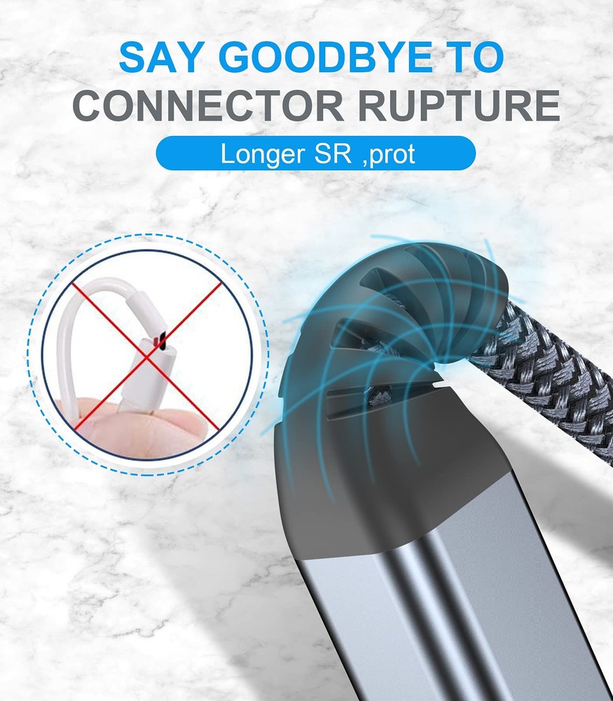 Printer Cable 10ft, USB 2.0 USB-A to USB-B Midi High Speed grey