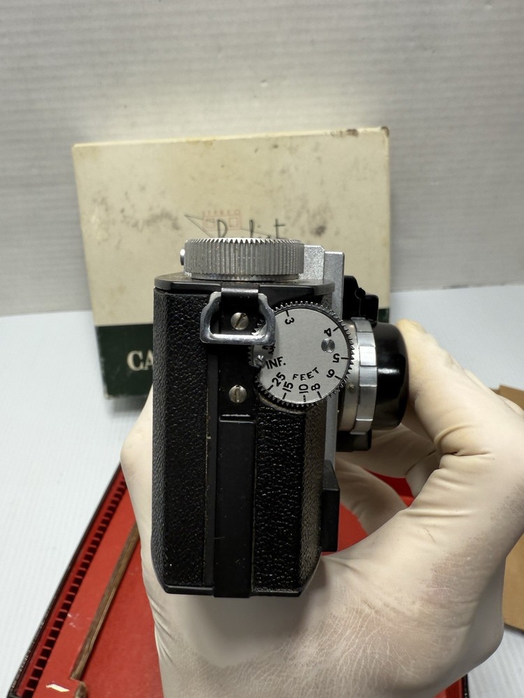 STEREO REALIST CAMERA & Viewers Stereoscopic Bundle With Original Box Strap
