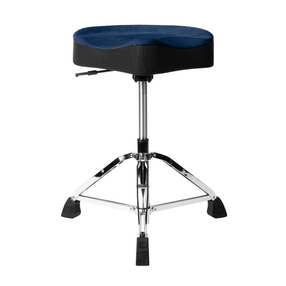 Gator Frameworks Air Glide Drum Throne Saddle Seat - Blue