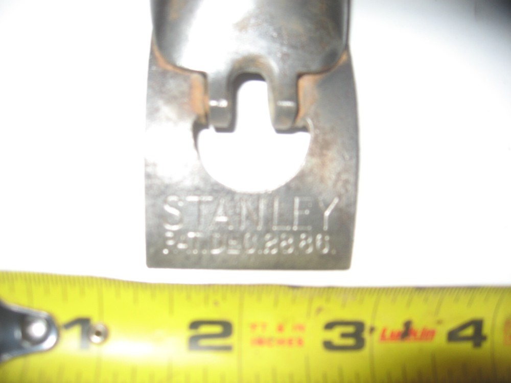 OLD STANLEY RULE AND LEVEL KNUCKLE LEVER CAP