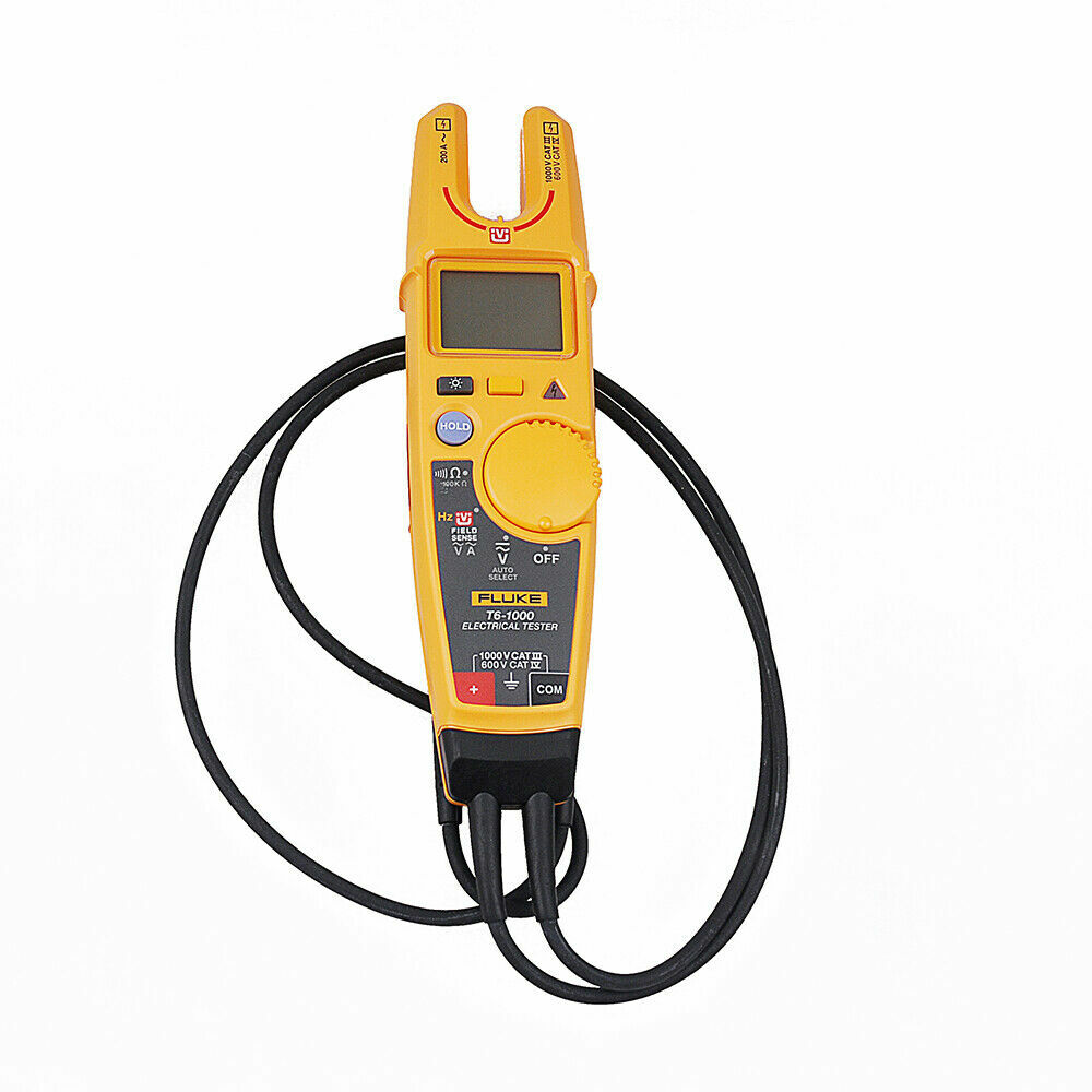 Fluke T6-1000 Clamp meter Electrical Tester FieldSense Technology&carry case