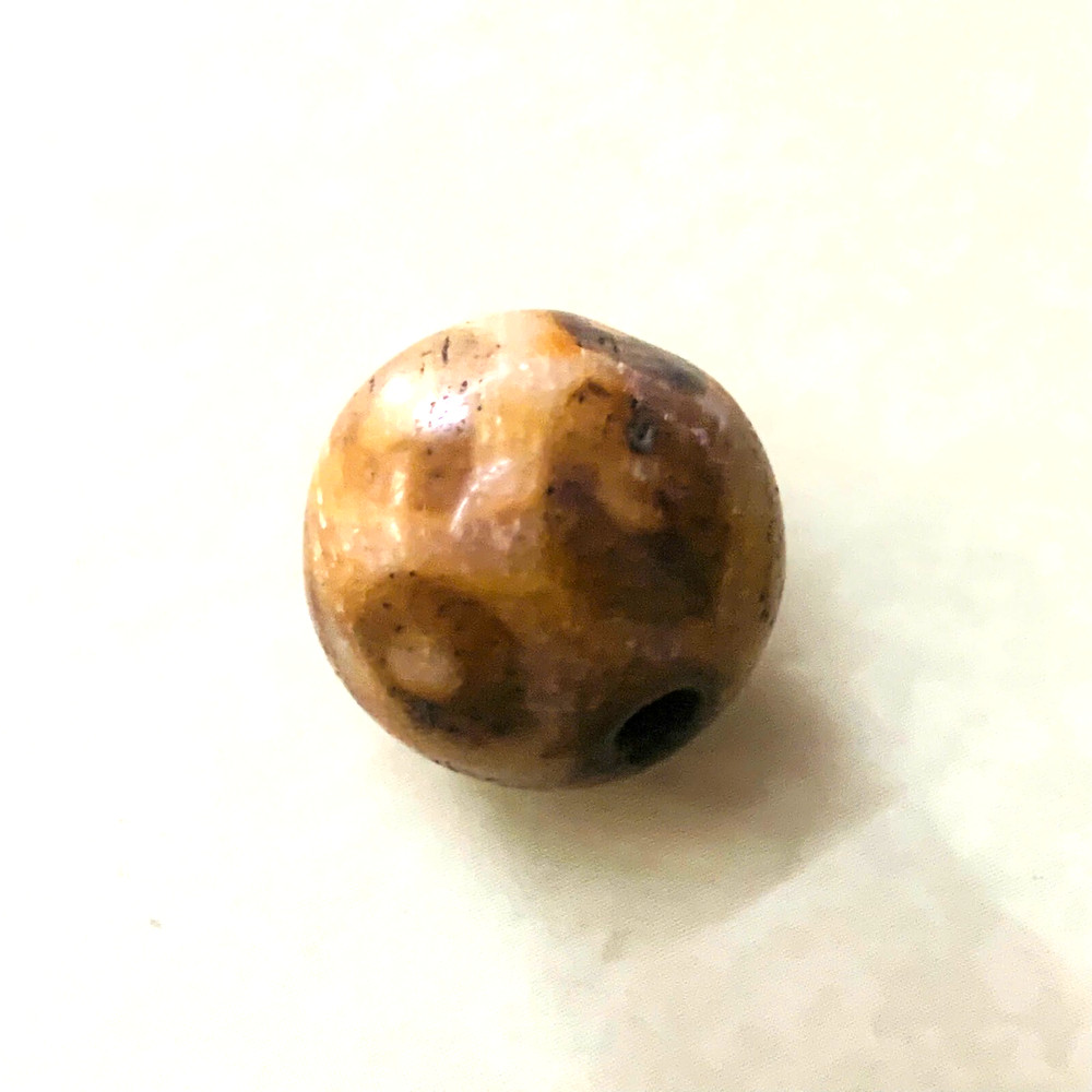 ⭕️ Ancient Rare Bone Beads, Himalayan Nepalese Tibetan Amulet