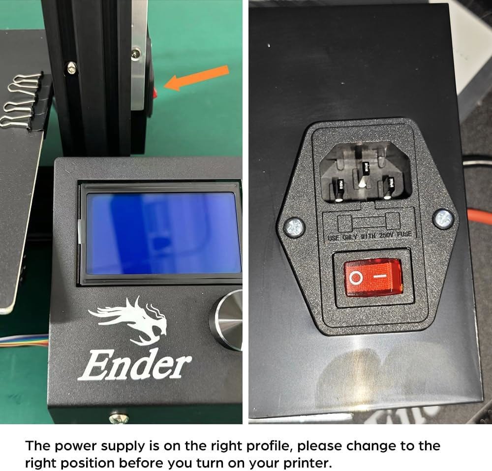 Creality Ender 3 3D Printer Fully Open Source 220*220*250mm for Beginners