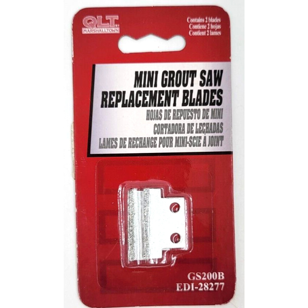 Marshalltown Carbide Grit Grout Saw Replacement Blade (2 Pack)