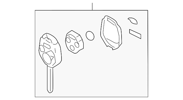 Genuine Subaru Transmitter 57497XC01B