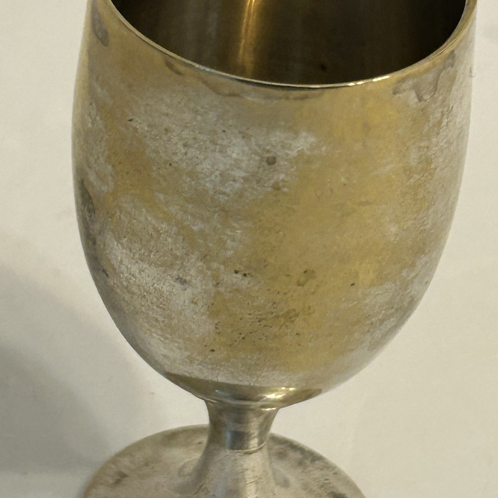 Leonard EPNS electroplated nickel silver Goblet
