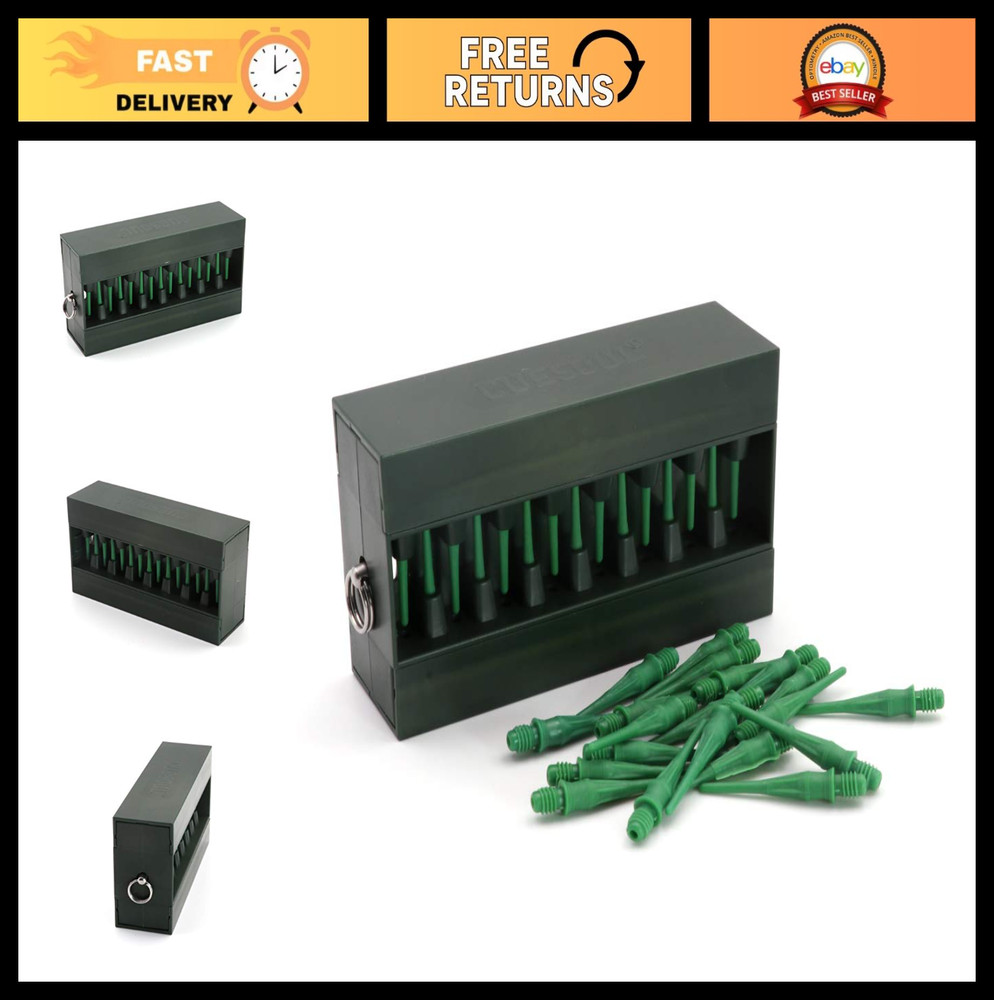 Soft Dart Tip Points with Touch Case Tool - Replacement & Removal Accessory