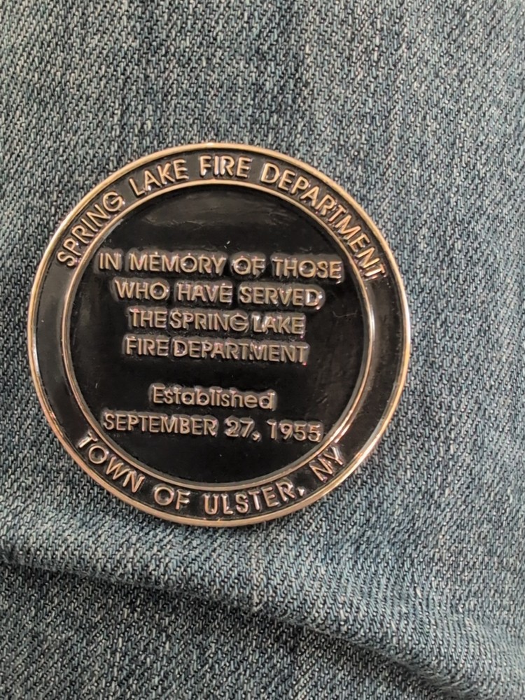 Spring Lake Fire Dept 60th Anniversary Challenge Coin