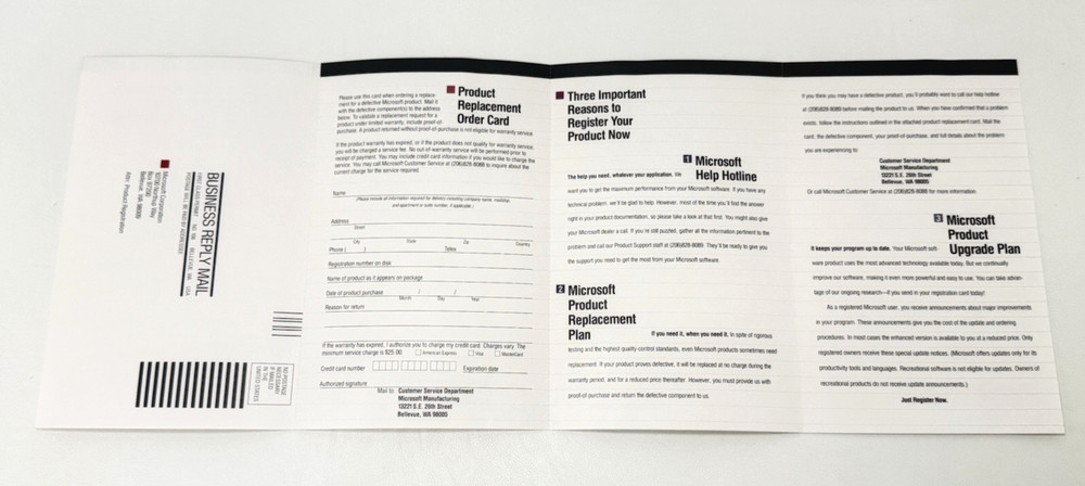 Microsoft Macro Assembler MS-DOS Version 4 Manual, Software, Acrylic Case 1984