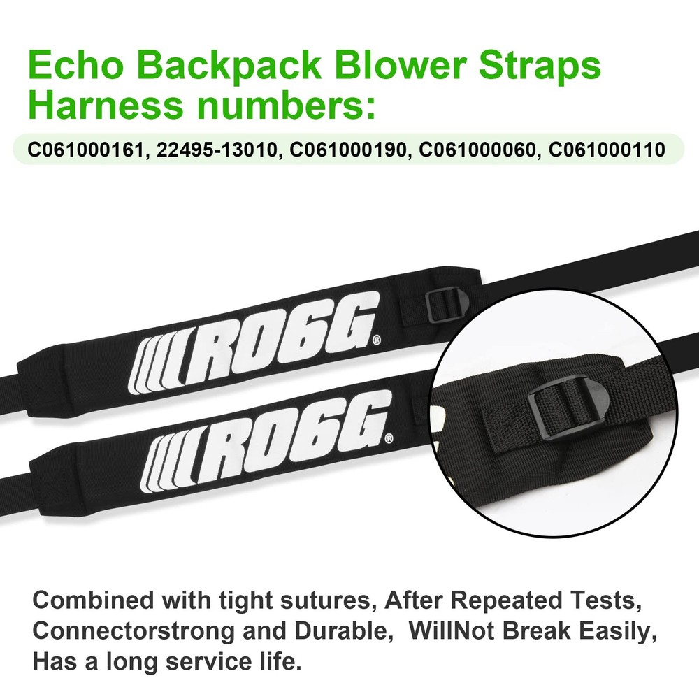 C061000111 Backpack Blower Straps/Harness for Leaf Blower Shoulder Strap Echo...