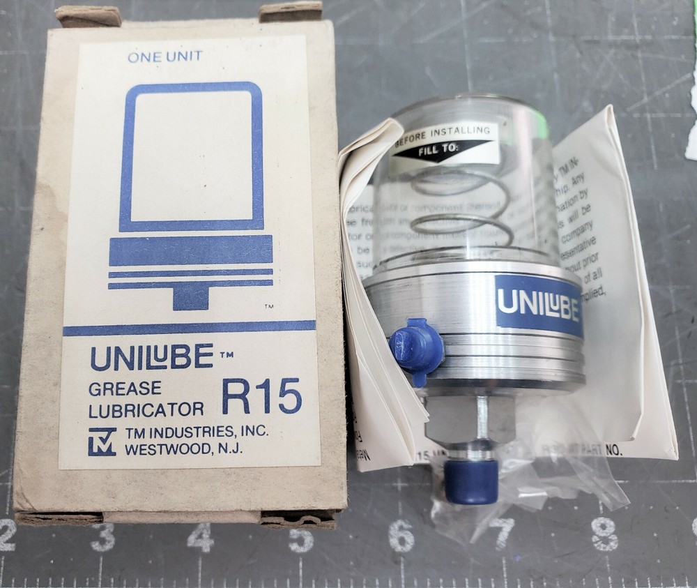 1/8” MPT Base Grease Lubricator - Spring Operated - RF15 [A3S4]