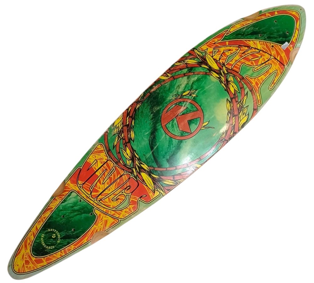 KRYPTONICS 38” Longboard Skateboard Deck