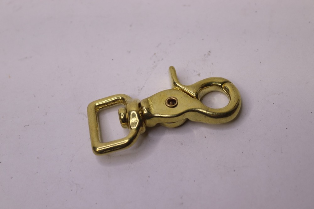Okones Square Lobster Clasps Swivel Trigger Clip Hook Solid Brass