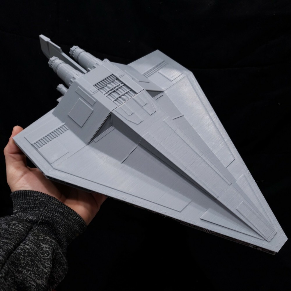 Acclamator Cruiser Class 16" Model Dreadnought CUSTOM Star Destroyer Ship Wars