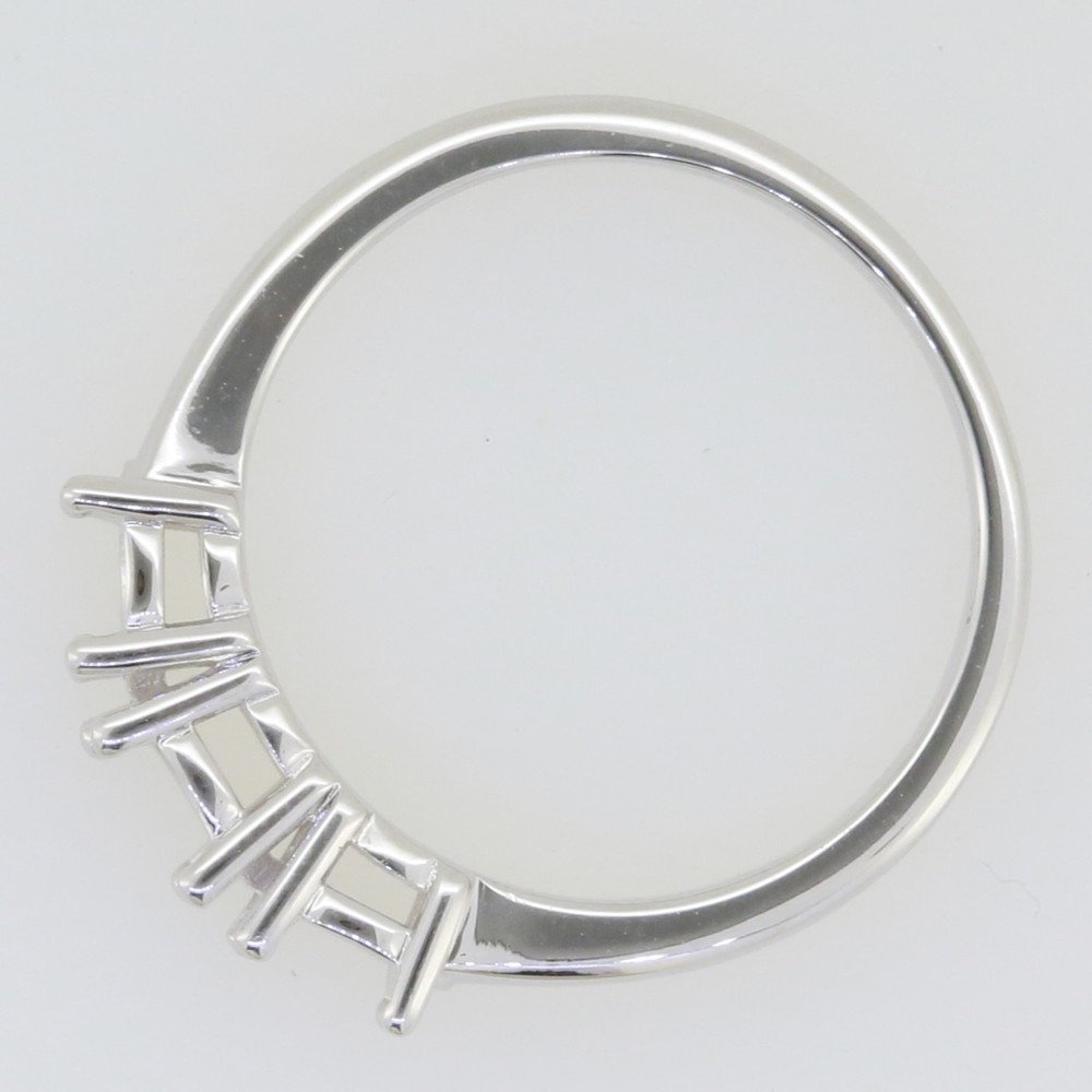 Sterling Silver Semi Mount Ring Setting Round RD 5.5mm