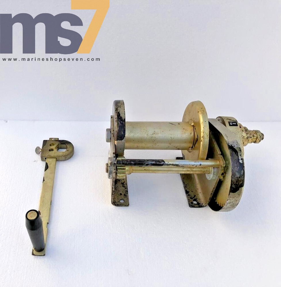 THERN M4412PB SPUR GEAR MANUAL HAND WINCH 2000 LBS #2