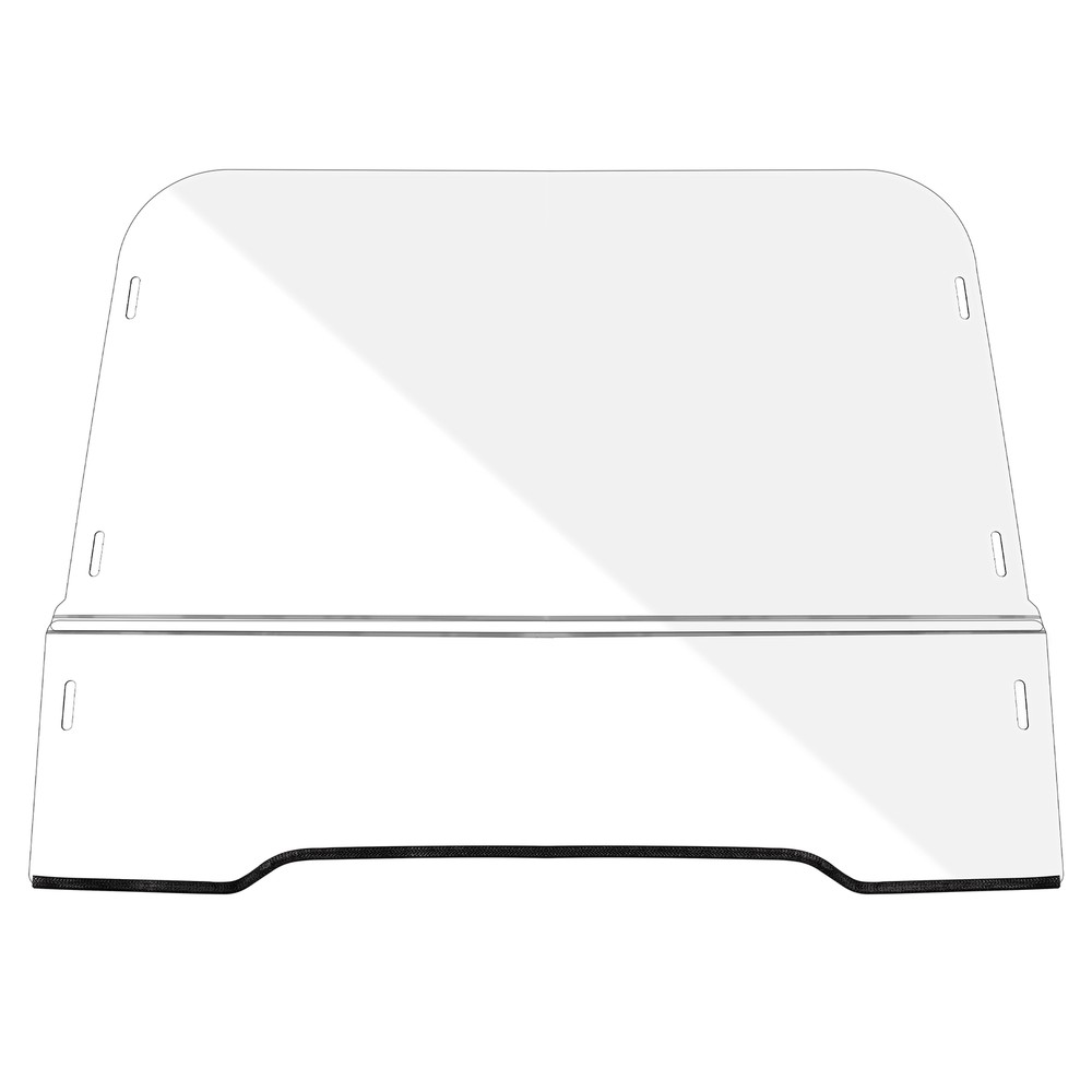For Kawasaki Mule 3010 2003-2009 Front Folding Windshield Fold Up Window Clear