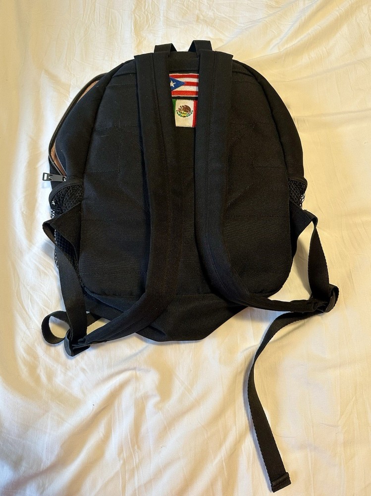Messi Black Backpack 12" x 16" x 6" Soccer Inter Miami