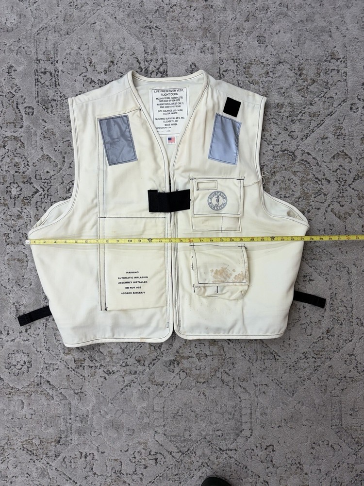 US Navy Mustang Survival Life Preserver Vest