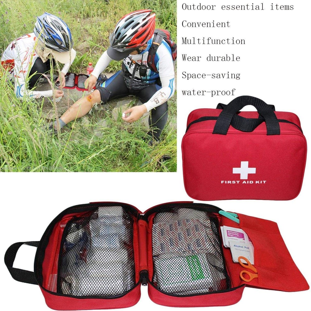 Nylon First Aid Empty Kit,Compact Waterproof and Lightweight First Ai...