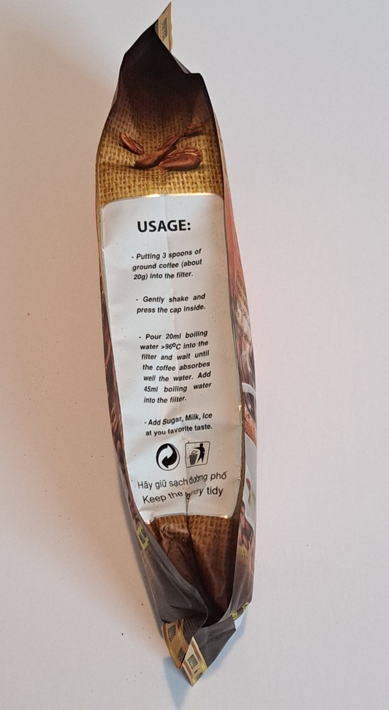 Premium Vietnamese Ground Coffee 500g / 17oz