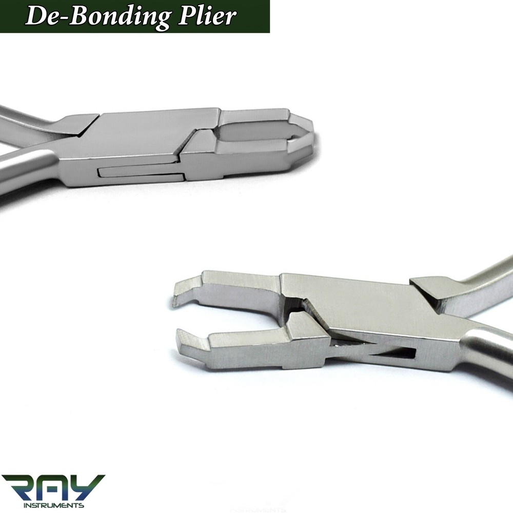 Dental De-Bonding Plier Bracket Removing Adhesive Orthodontic Instruments
