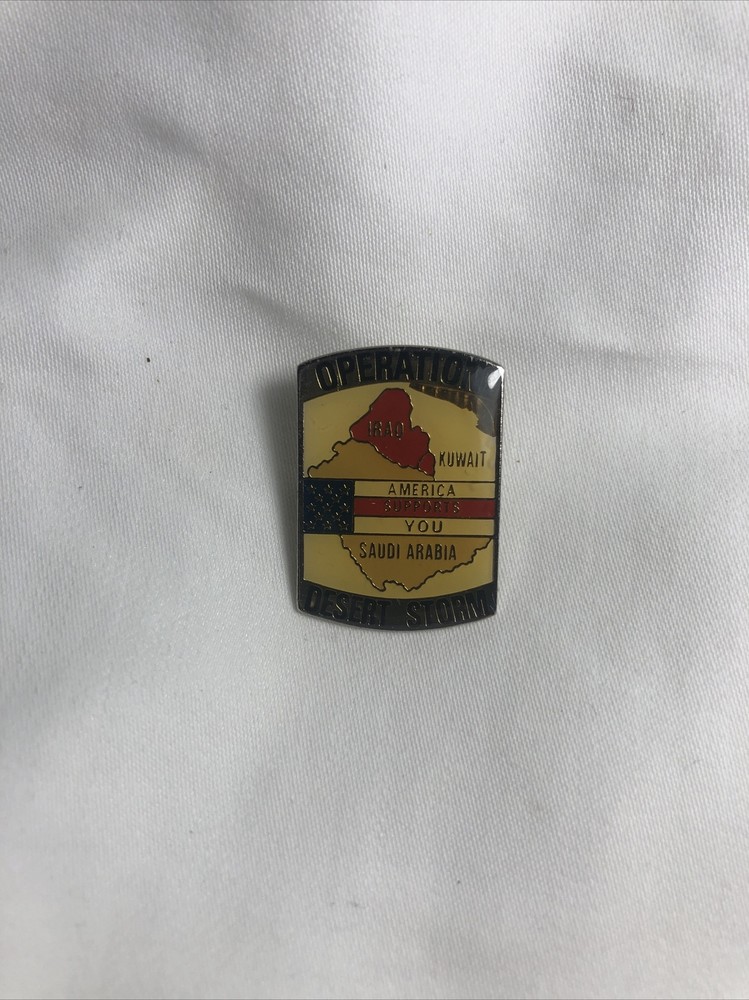 Operation Desert Storm ~ Lapel Hat Pin