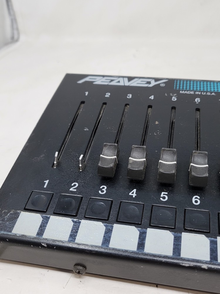 Peavey PC1600 MIDI Control Surface Powers On Error Message Tested READ PARTS
