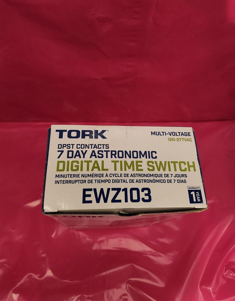 Brand New TORK Timer Control for Lighting...7 DAYS!!