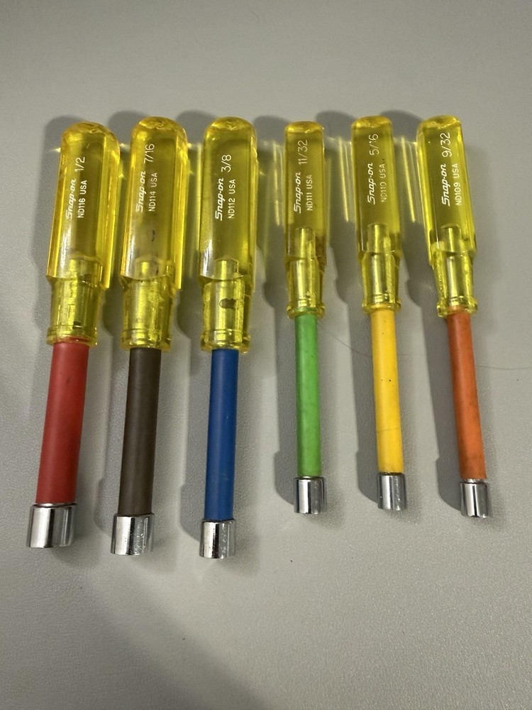 Snap On 6 Pc Standard Driver Set