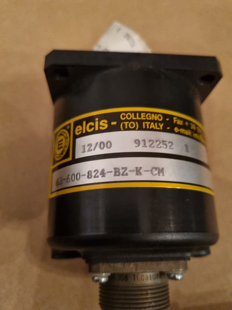 Elcis Encoder 63-600-824-BZ-K-CM 912252 Encoder 7 Pin NEW NOS, Unused