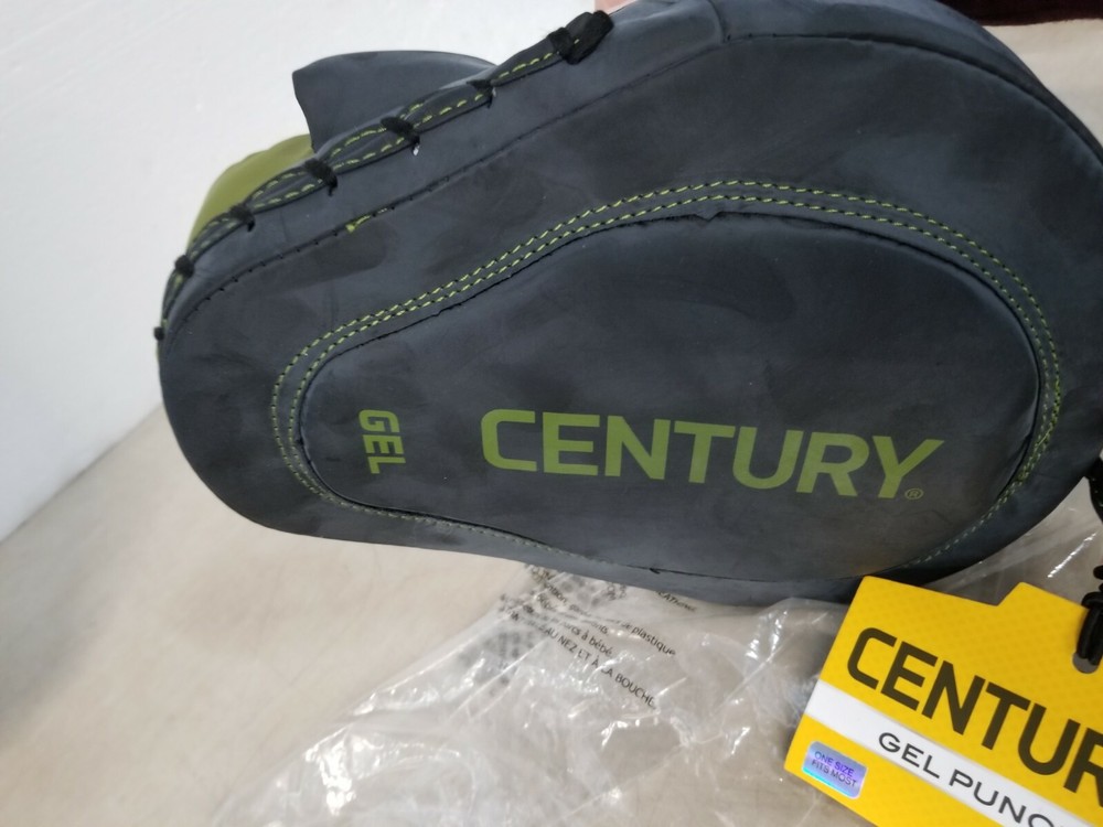 Century Brave Curved Punch Mitt, Black/Olive