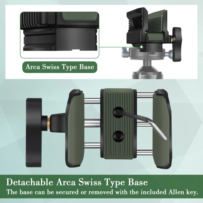 Manbily Shooting Saddle Mount, U-7 (Green) Shooting Saddle Mount