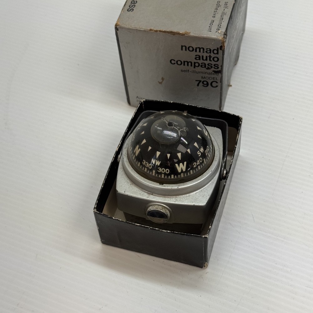 Vintage Airguide Auto Compass No. 79 Deluxe UNTESTED