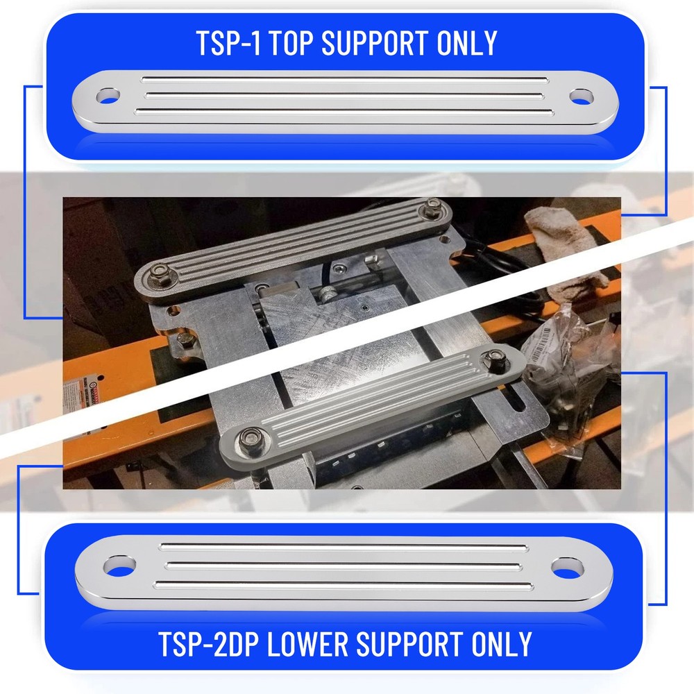Outboard Motor Jack Plate & Support Plate & Bolt Set for Top+Lower Support Bolt