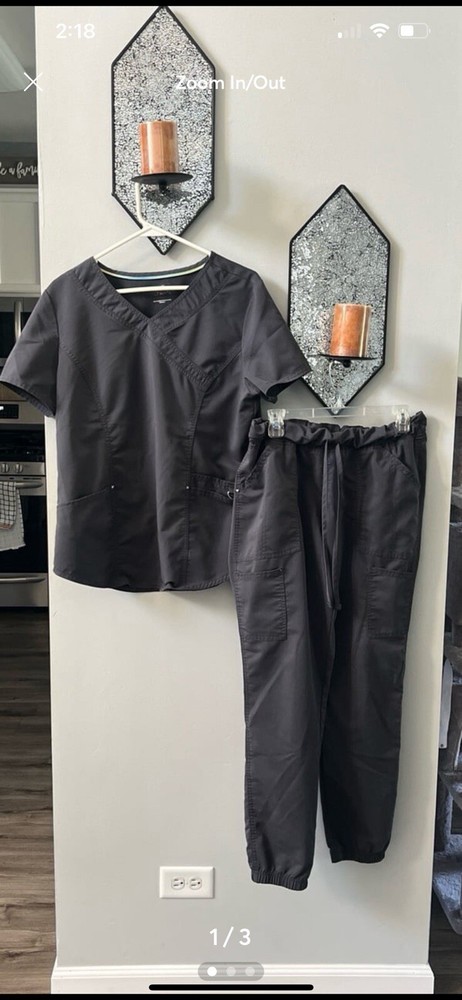 scrub sets women medium