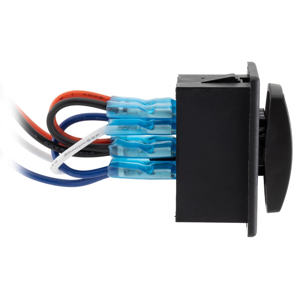 RecPro RV Replacement Awning Switch | 12V DC | 2" H x 1.13" W x 2" D