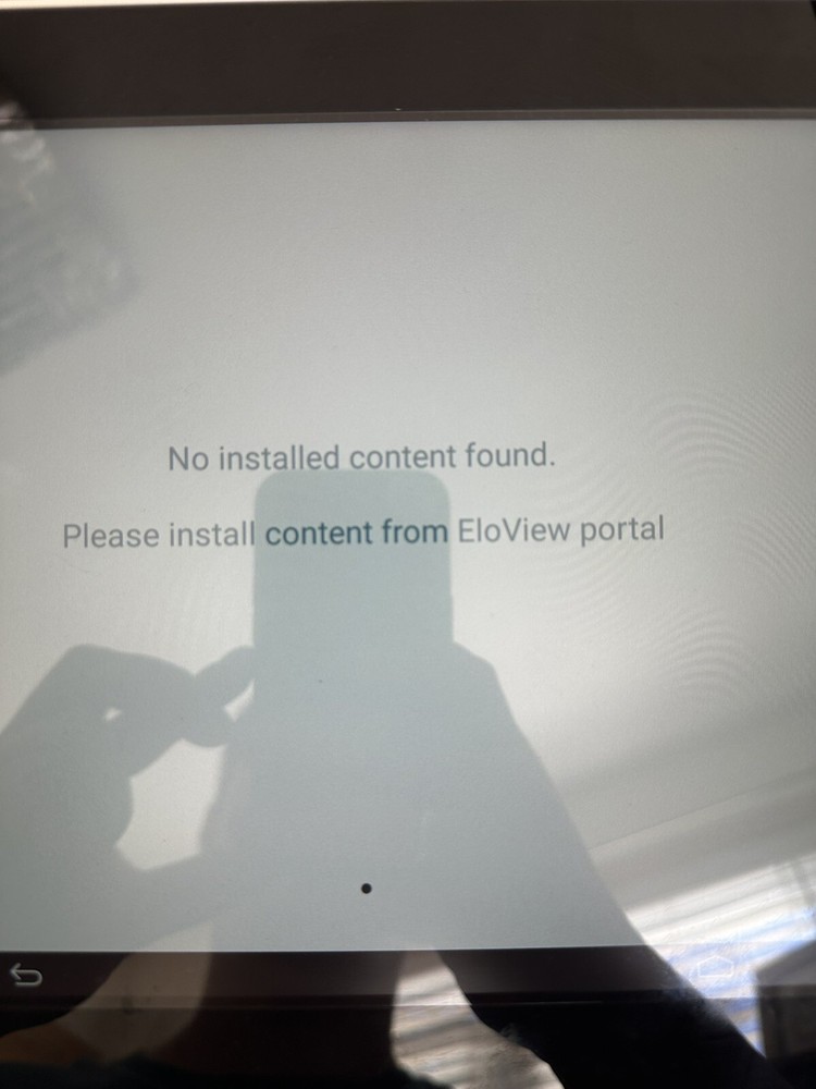 ELO PayPoint E346732 Android Open Source 32GB 13.3'' POS System - White/Reseted