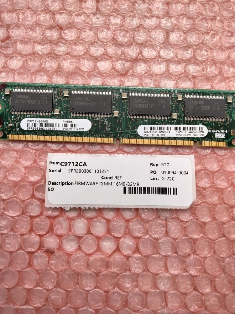 C9712CA FIRMWARE DIMM 16MB/32MB