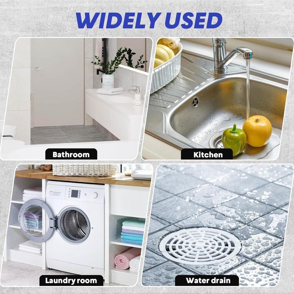 SOLUSTRE 4pcs Floor Drain Odor Proof Core Drain Guard Sewer Backflow Preventer