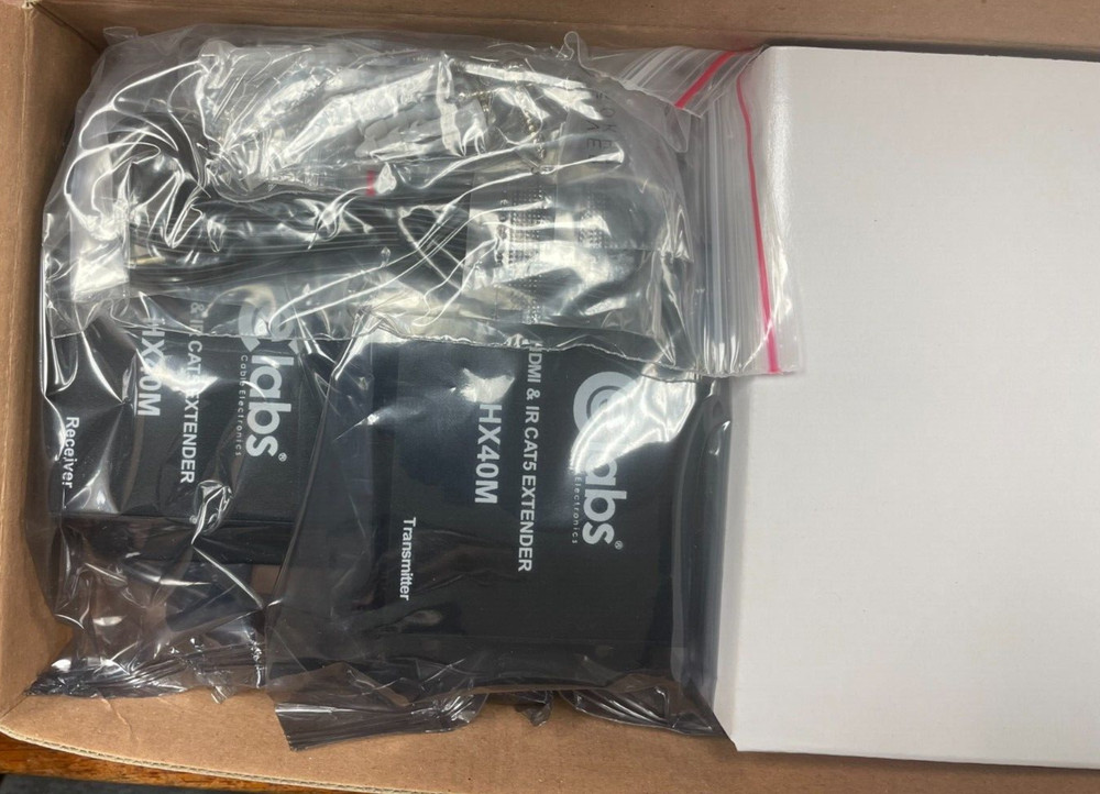 New CELABS CE Labs HX40M HDMI Cat-5 Cat 5 Extender Kit