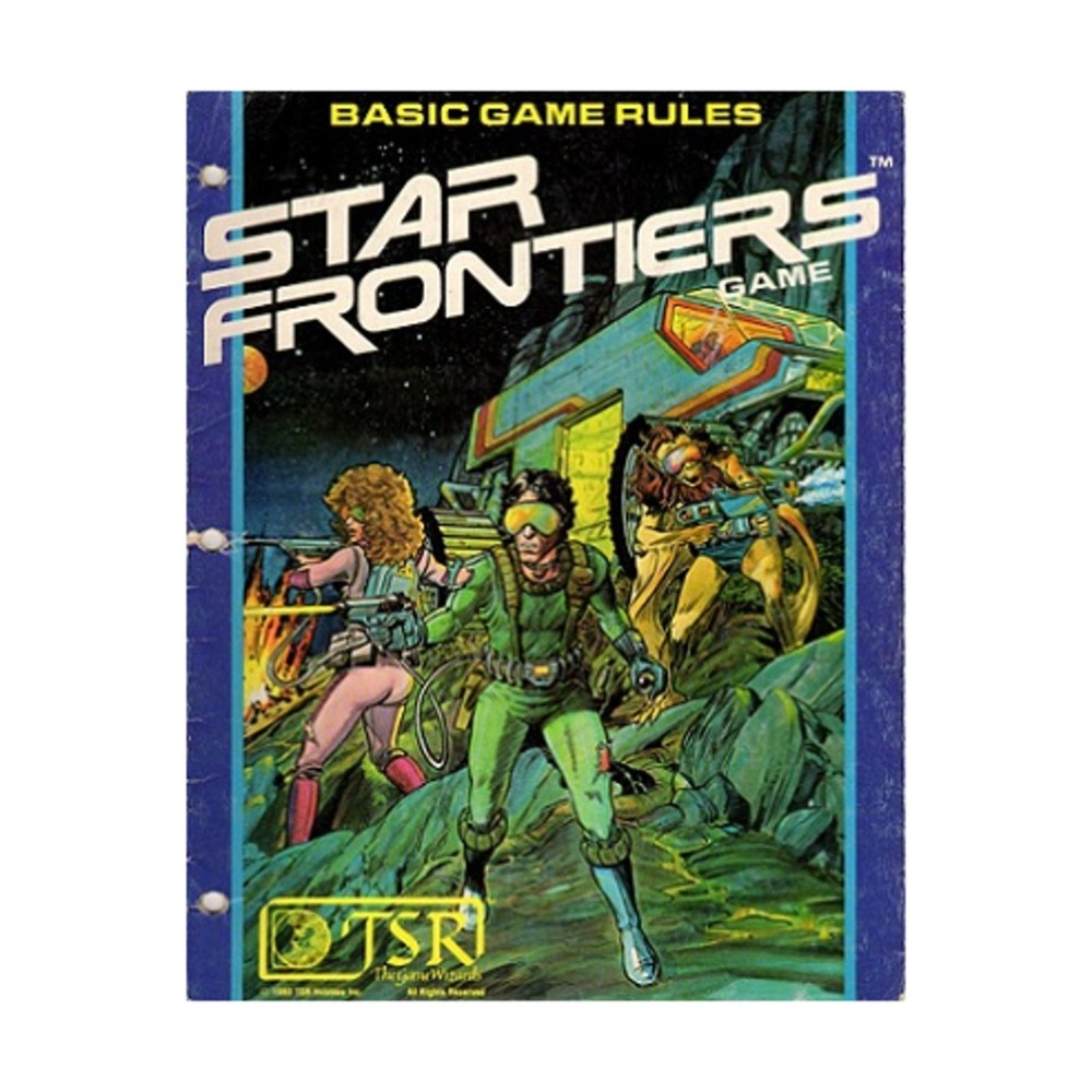 TSR Star Frontiers Star Frontiers - Basic Rulebook Only! VG+