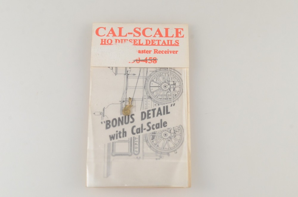 Cal-Scale HO Cast Brass PRR Trainmaster Receiver - 190-458