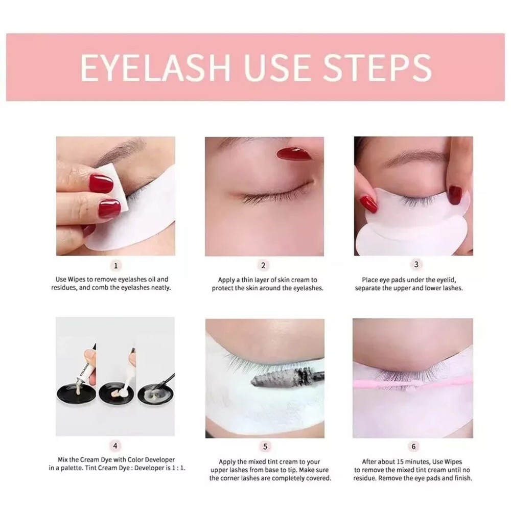 ICONSIGN Eyelash & Eyebrow Dye Tint, Black