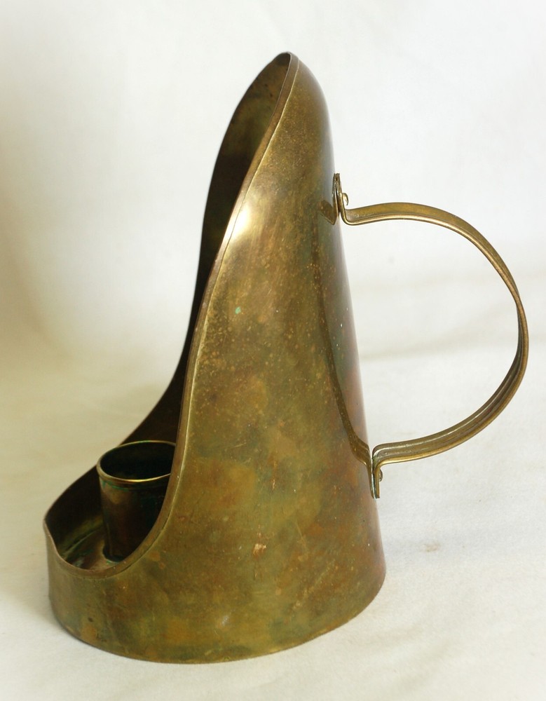 Primitive Brass Candle Lantern India