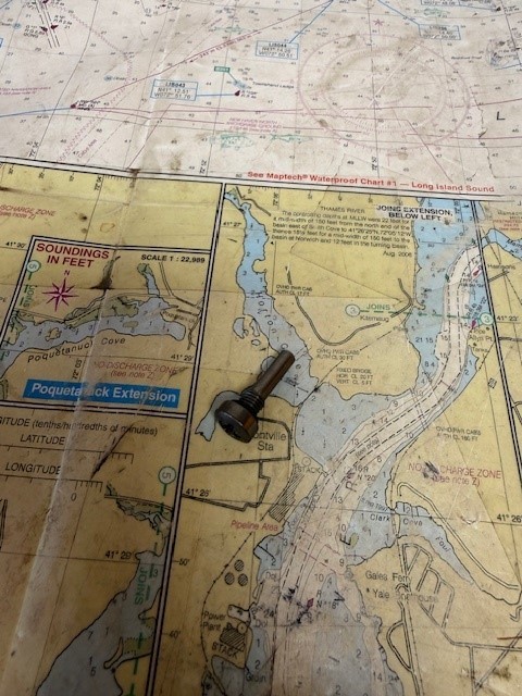 Johnson Evinrude Omc #0308376 308376 Pivot Pin & Washer.