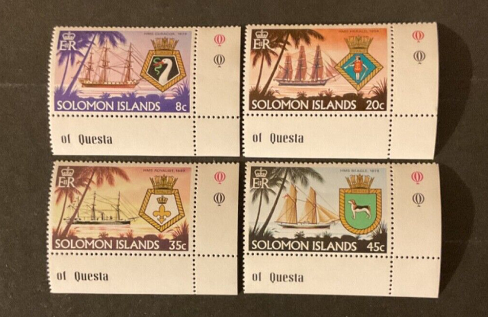 Solomon Islands Scott #417-20 never hinged