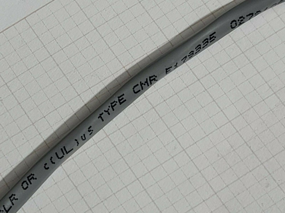 Advanced Digital 11603R 16/3C Stranded Riser Security/Alarm Cable Gray /100ft