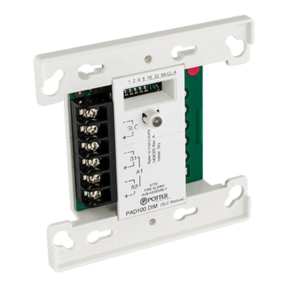 POTTER PAD 100-DIM - Pad 100 Dual Input Module