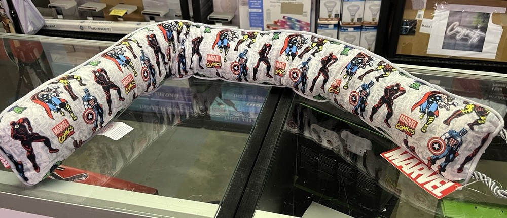 Asher Home “Marvel Comic” Book Prints Door Draft Guard
